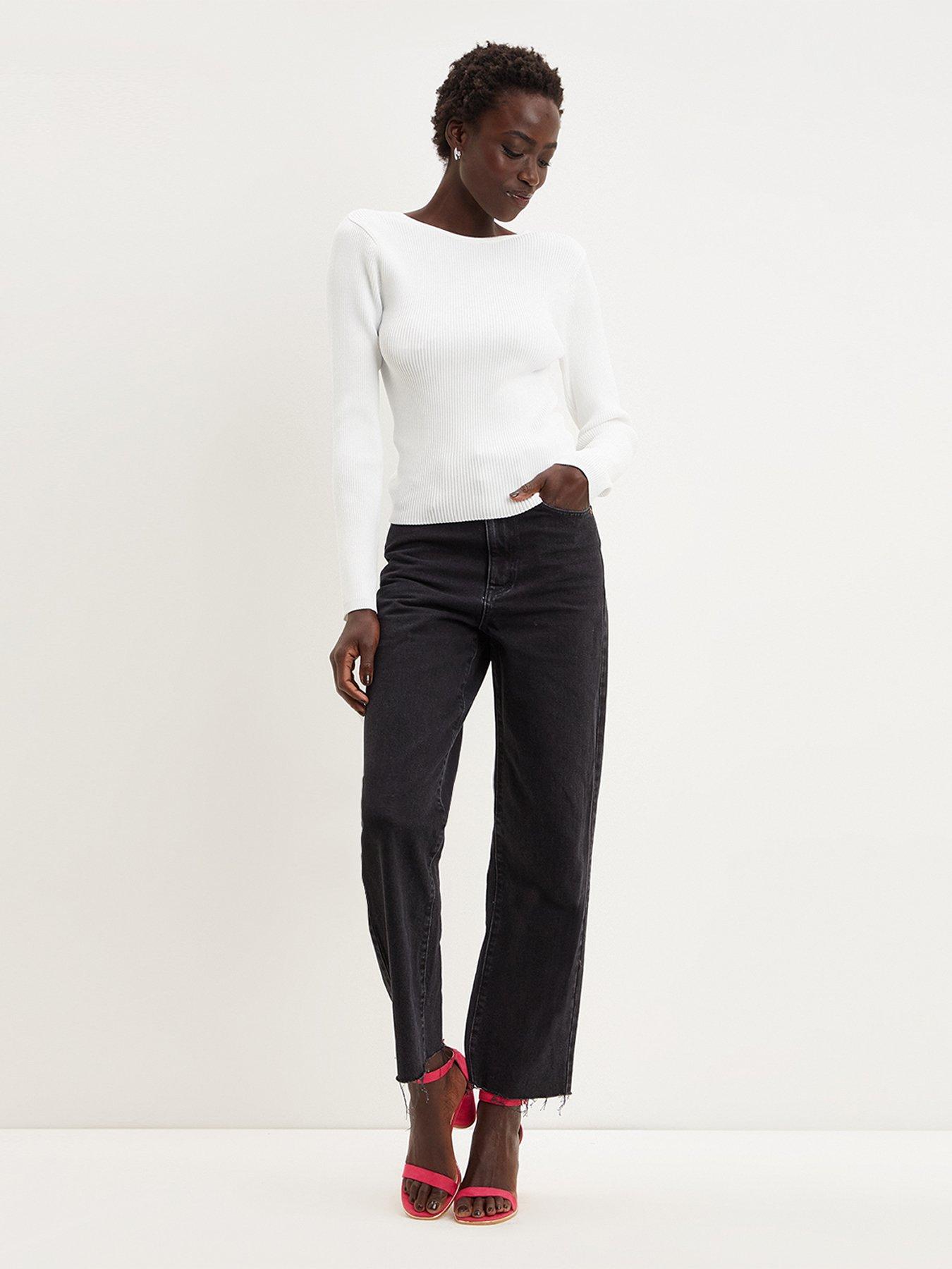 Dorothy perkins white clearance jumper