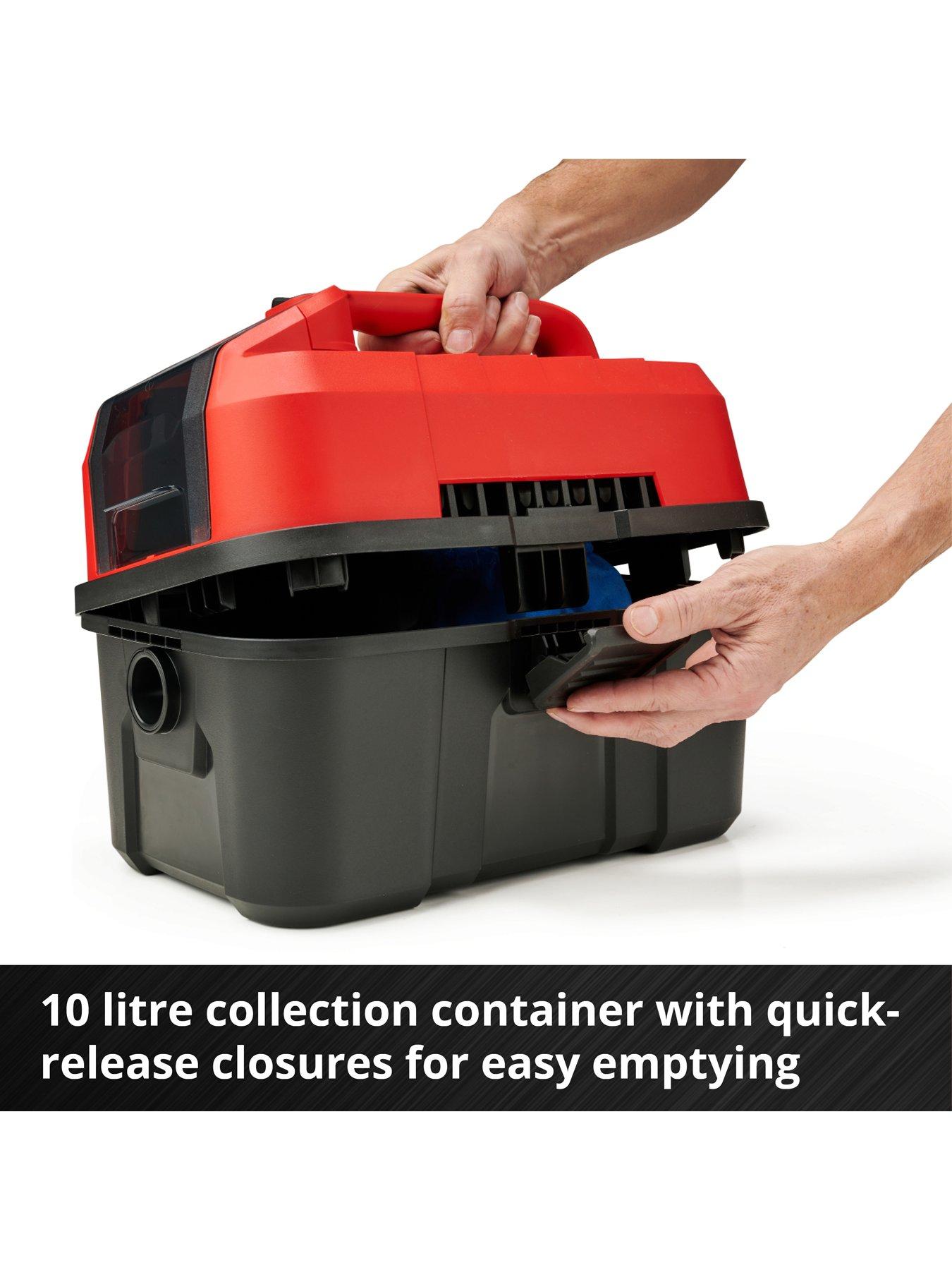  image of einhell-pxc-10l-cordless-wet-and-dry-vac-te-vc-1810-li-solo-18v-without-battery