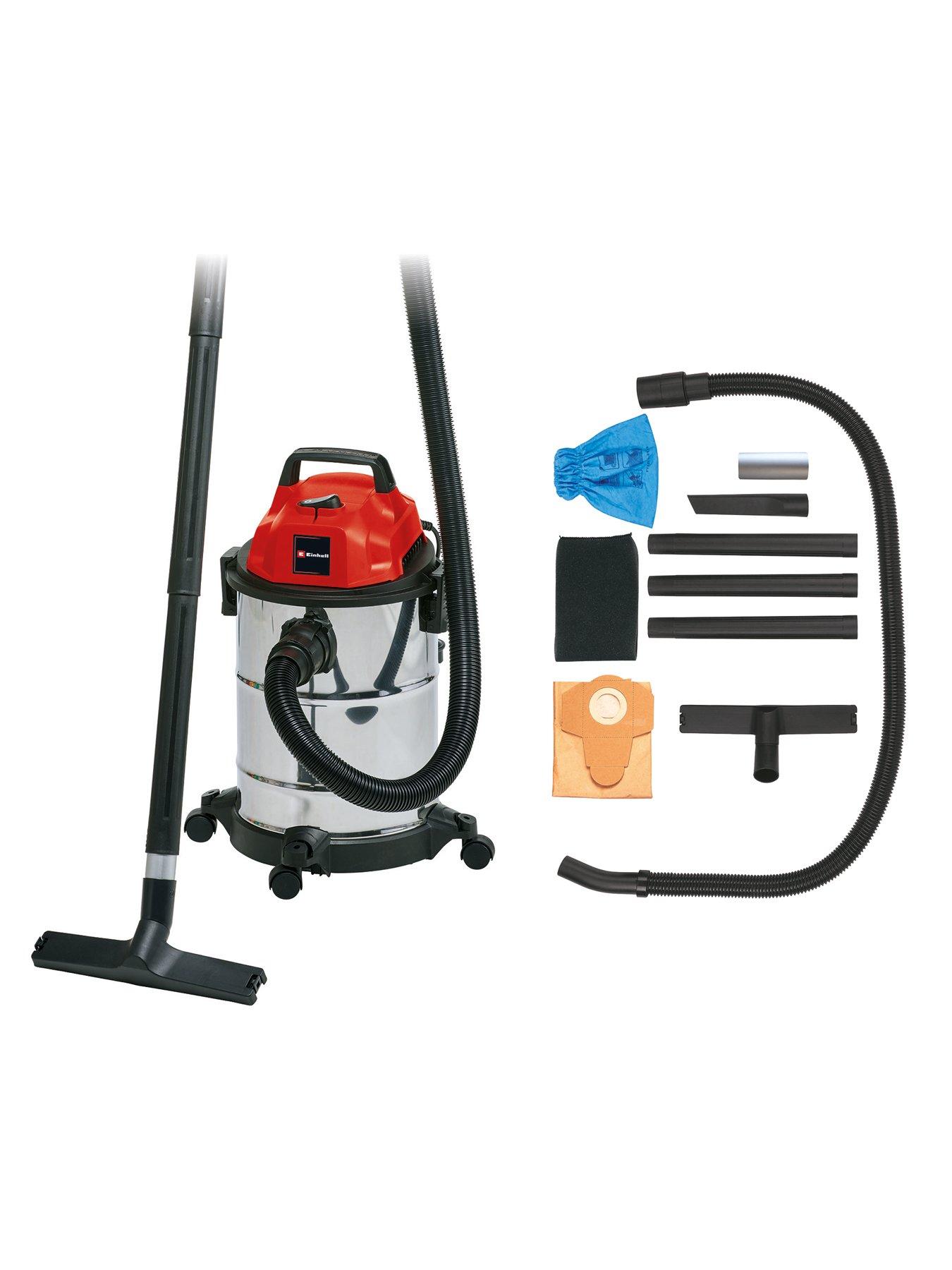  image of einhell-classic-1250w-20-litre-stainless-steel-wet-amp-dry-vac