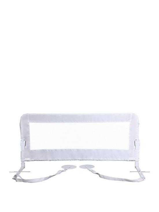front image of dreambaby-nicole-extra-wide-bed-rail-white