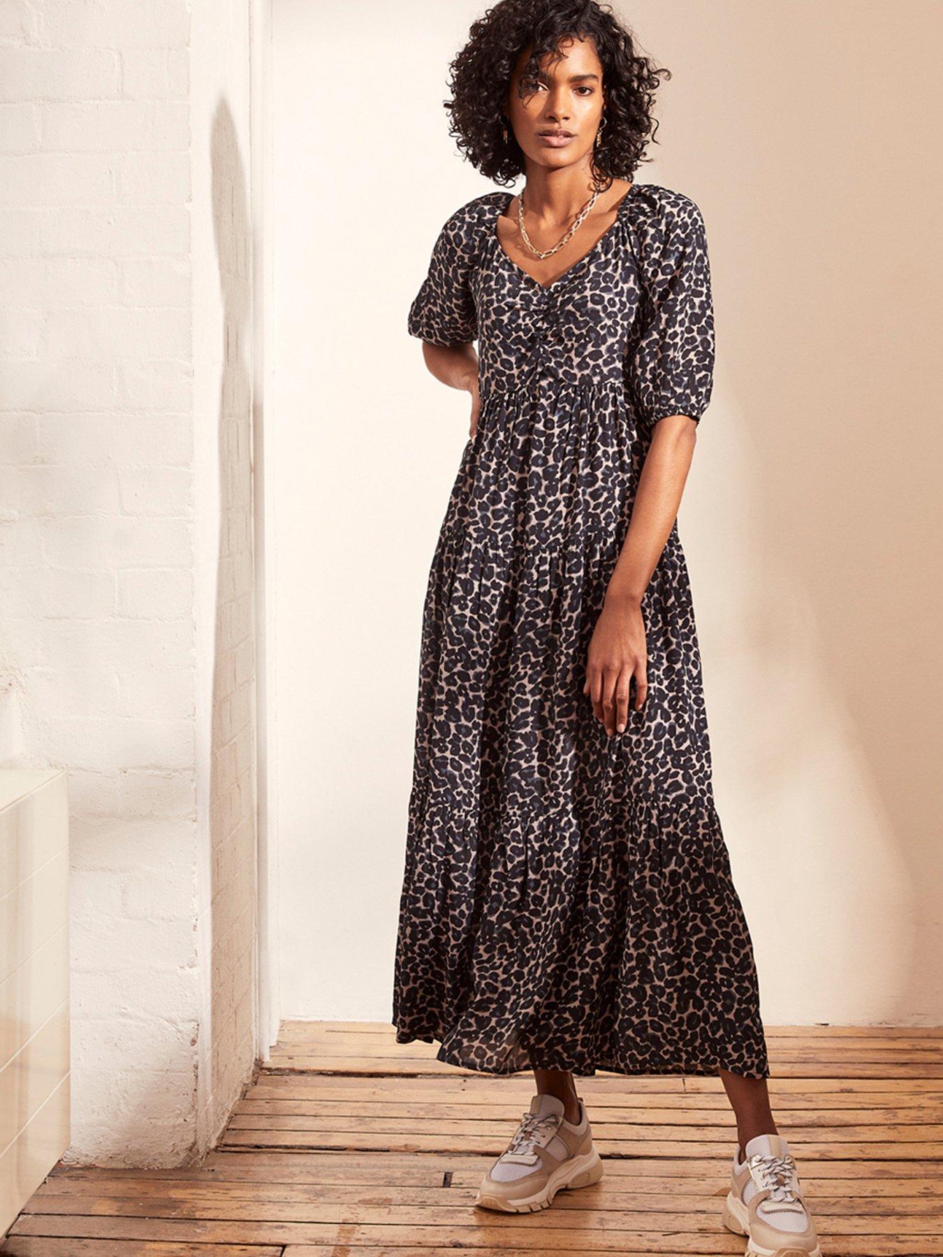 Mint Velvet Millie Print Boho Maxi Dress