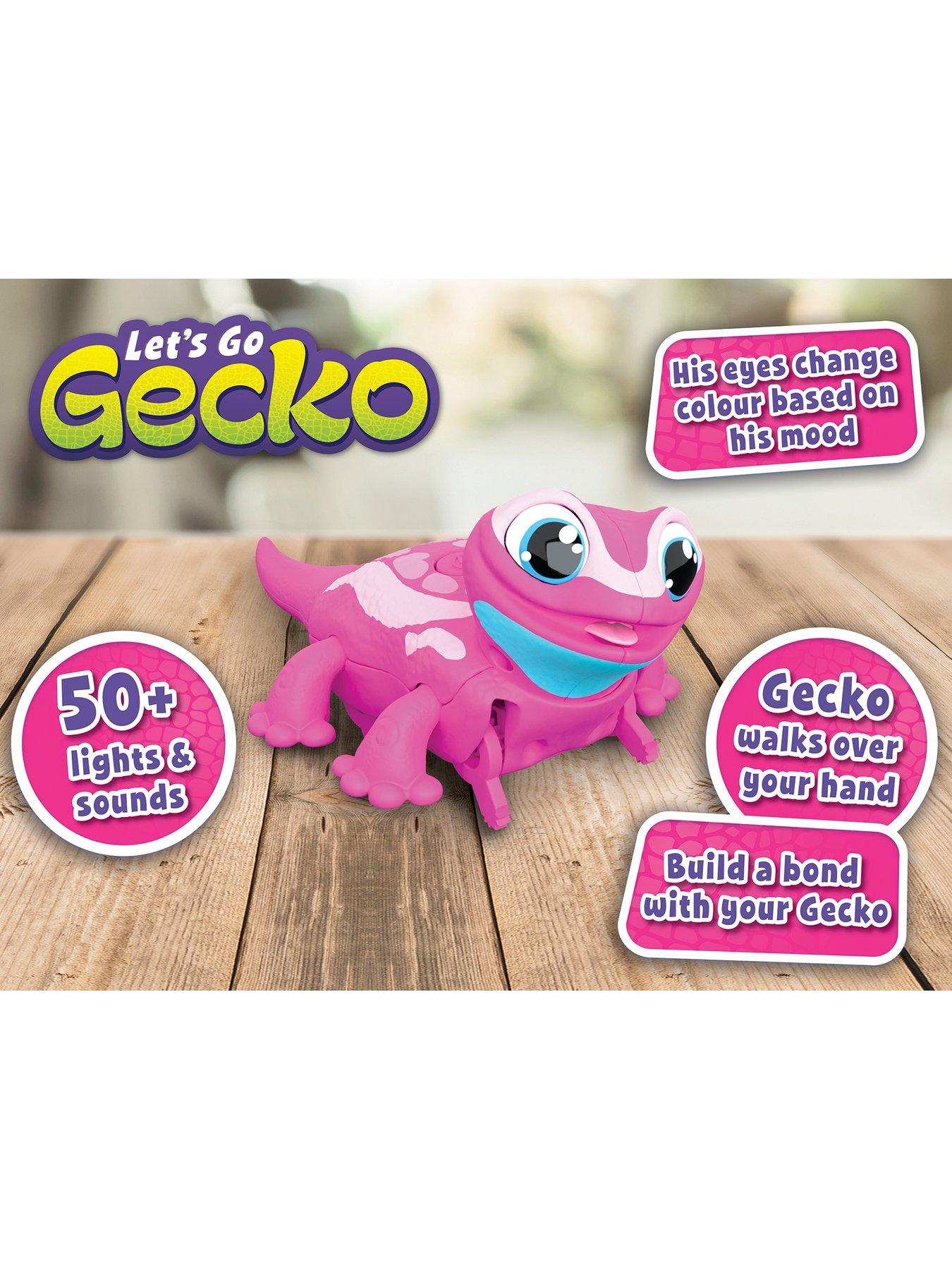  image of animagic-lets-go-gecko-pink