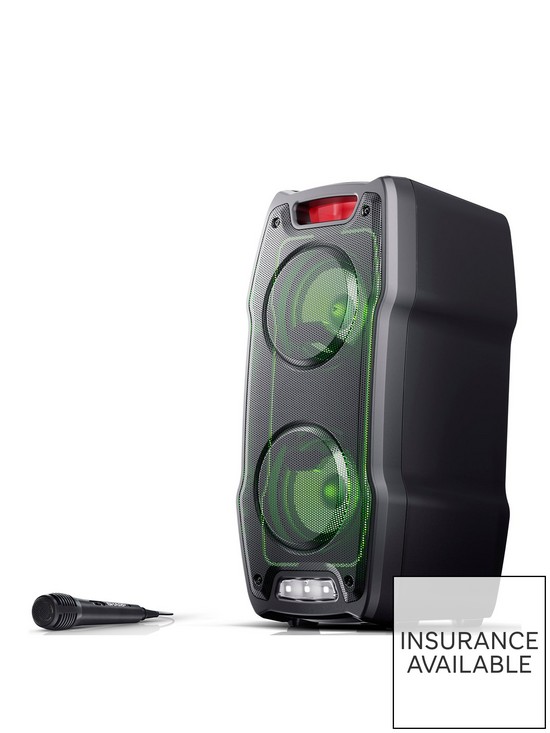 front image of sharp-ps-929nbsp180w-high-power-portablenbspparty-speaker