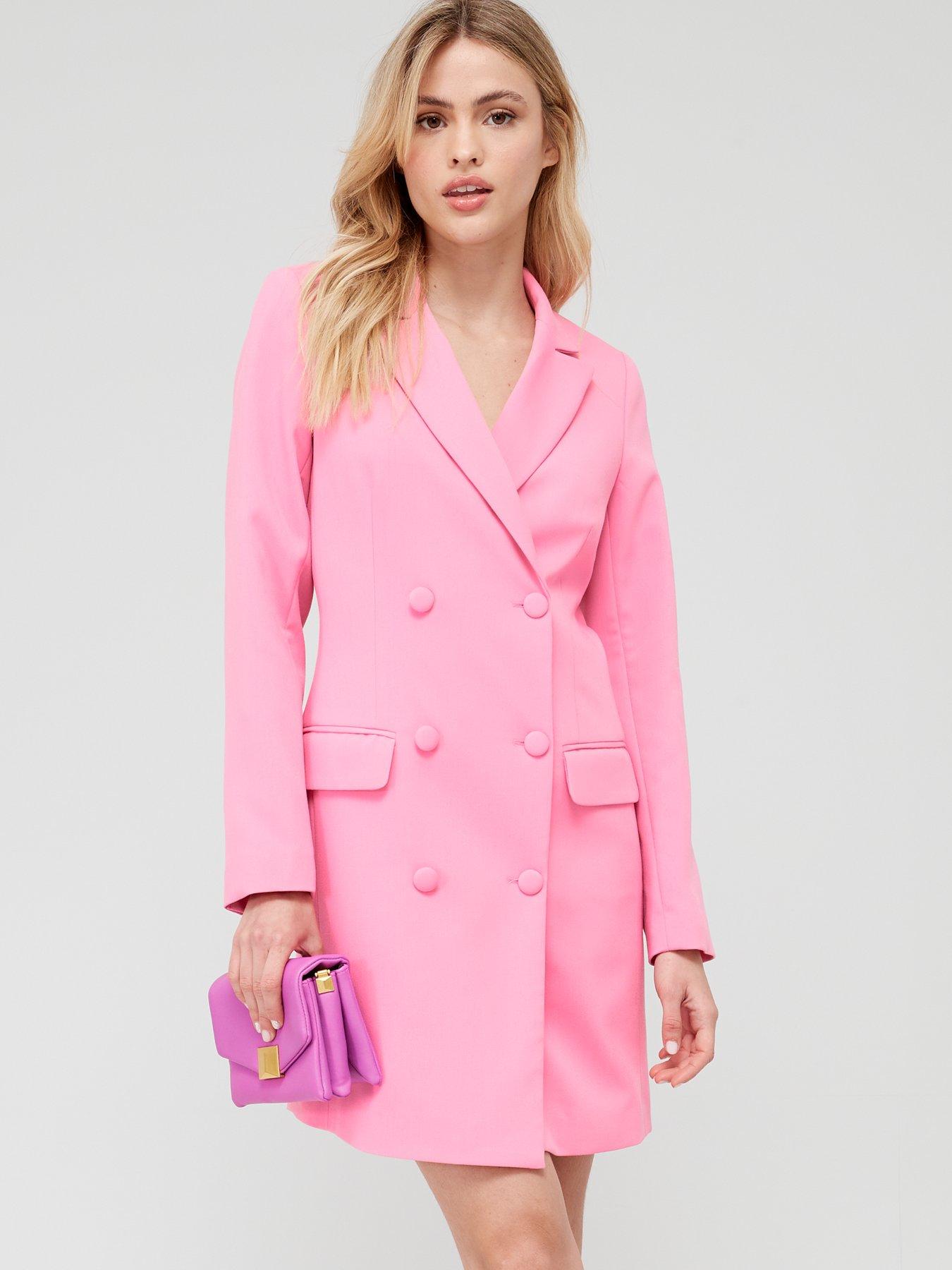 v-by-very-double-breasted-blazer-dress-pink
