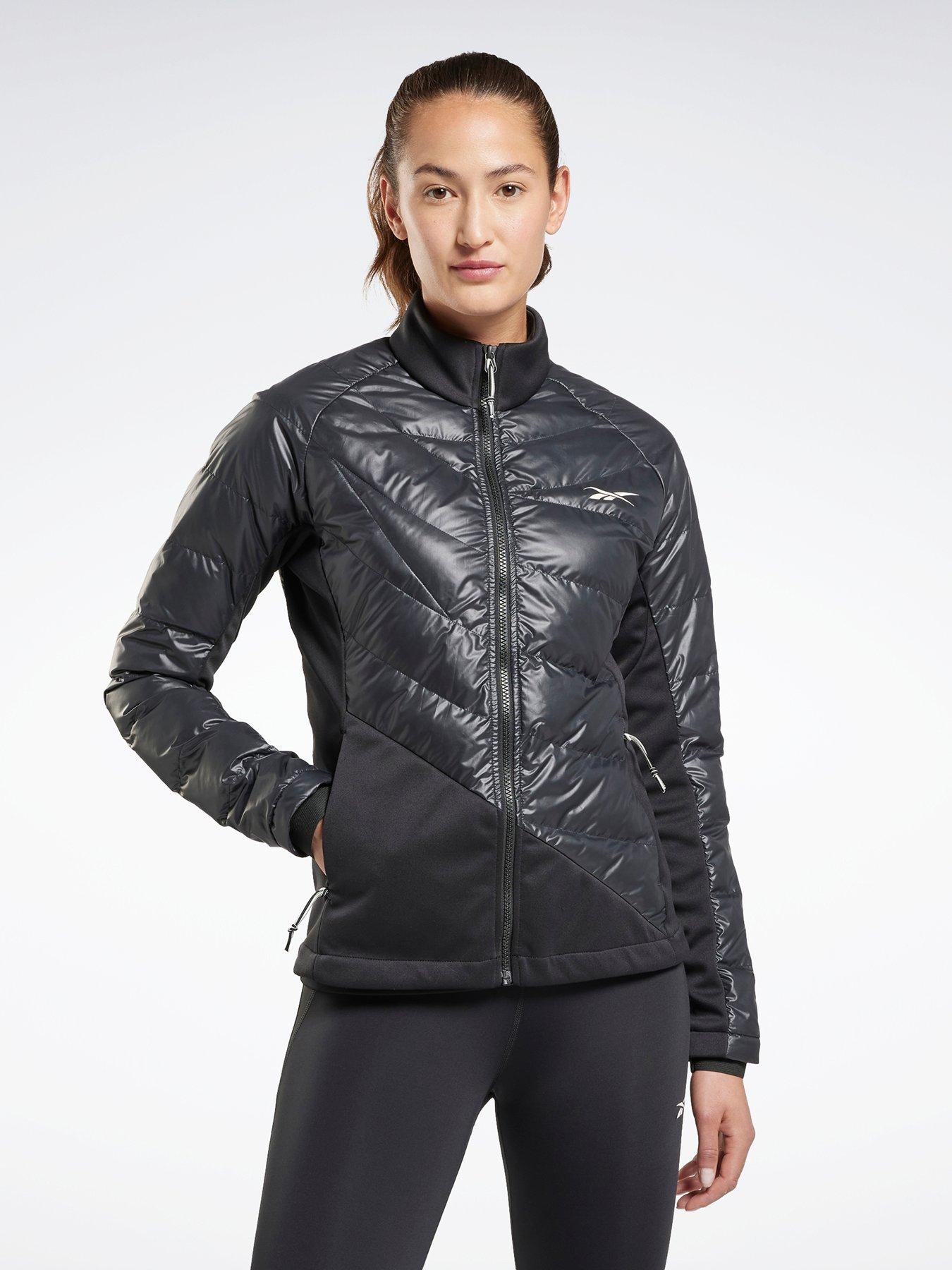 Reebok jacket shop womens black