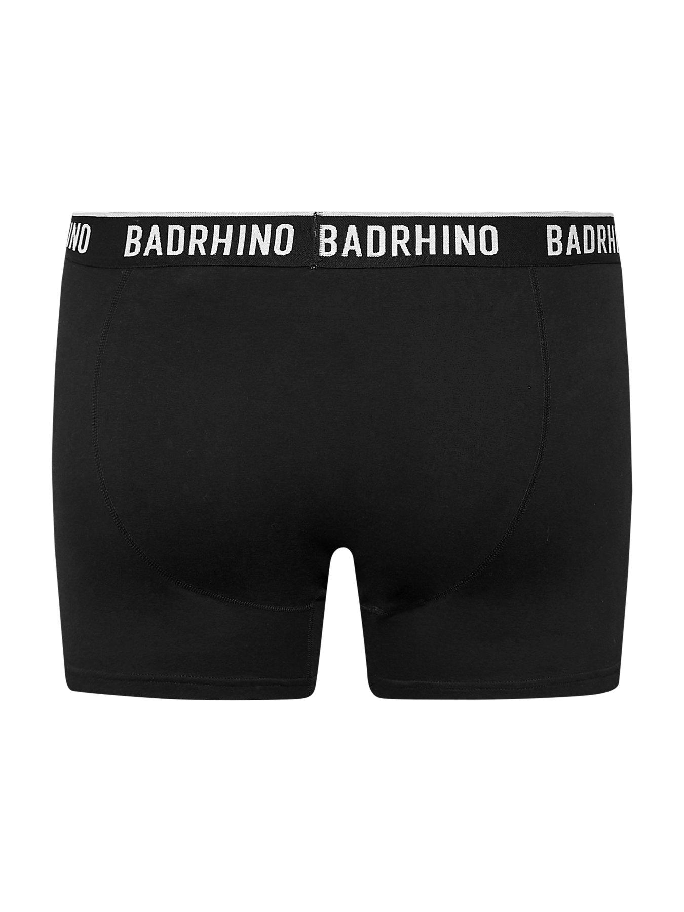  image of badrhino-bre-5-pack-trunks-black