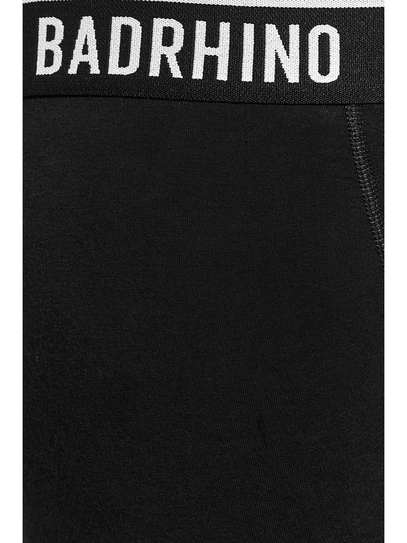  image of badrhino-bre-5-pack-trunks-black