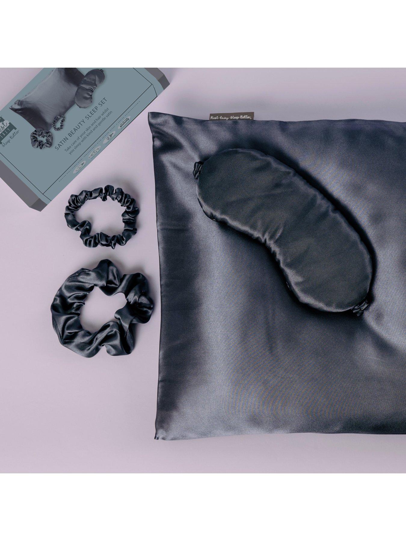 rest-easy-sleep-better-four-piece-satin-sleep-set-grey