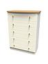  image of swift-grove-ready-assembled-5-drawer-chest