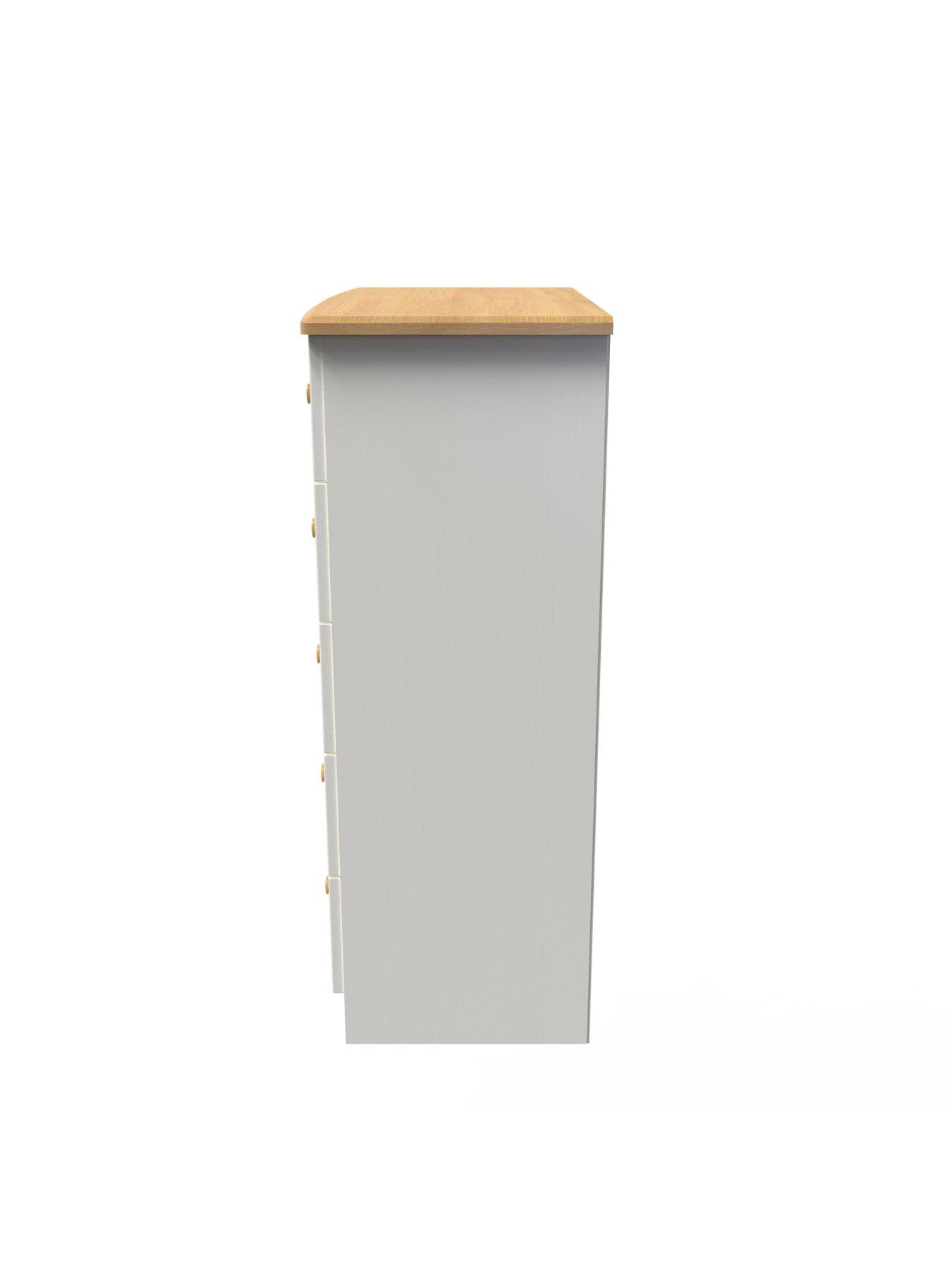  image of swift-grove-ready-assembled-5-drawer-chest