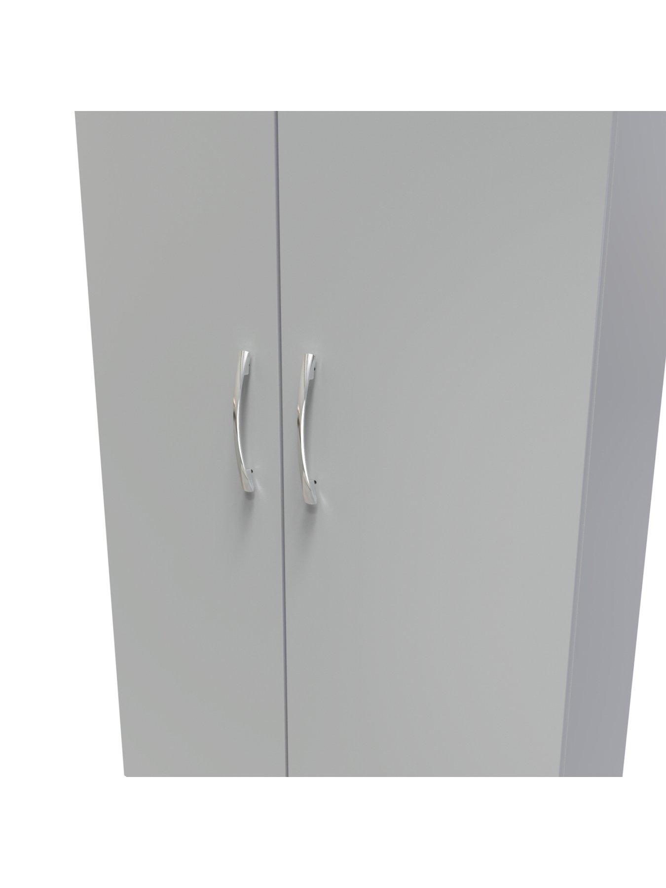  image of swift-elton-ready-assemblednbsp2-door-2-drawer-wardrobenbsp--fscreg-certified