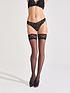  image of ann-summers-hosiery-lace-top-stockings