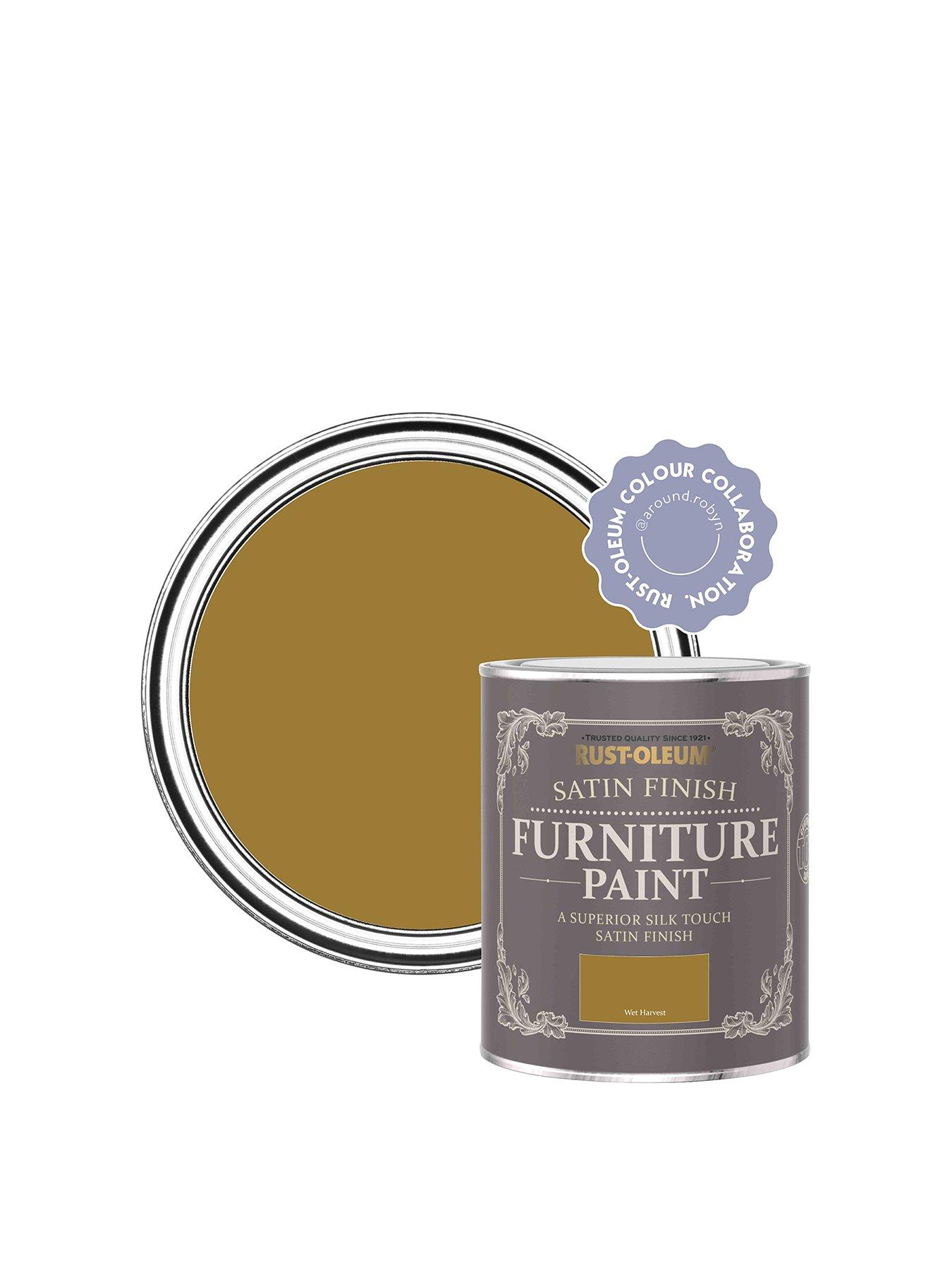 RustOleum Rustoleum Satin Furniture Paint Wet Harvest 750ml