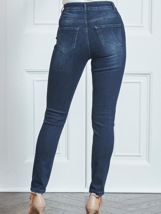 stillFront image of sosandar-perfect-skinny-jeans-blue