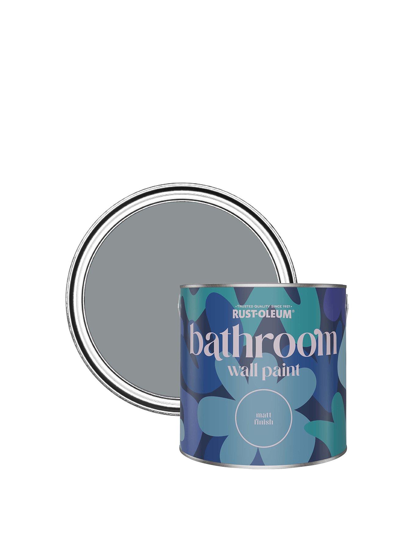 undefined Bathroom Wall Paint in Slate – 2.5-litre tin