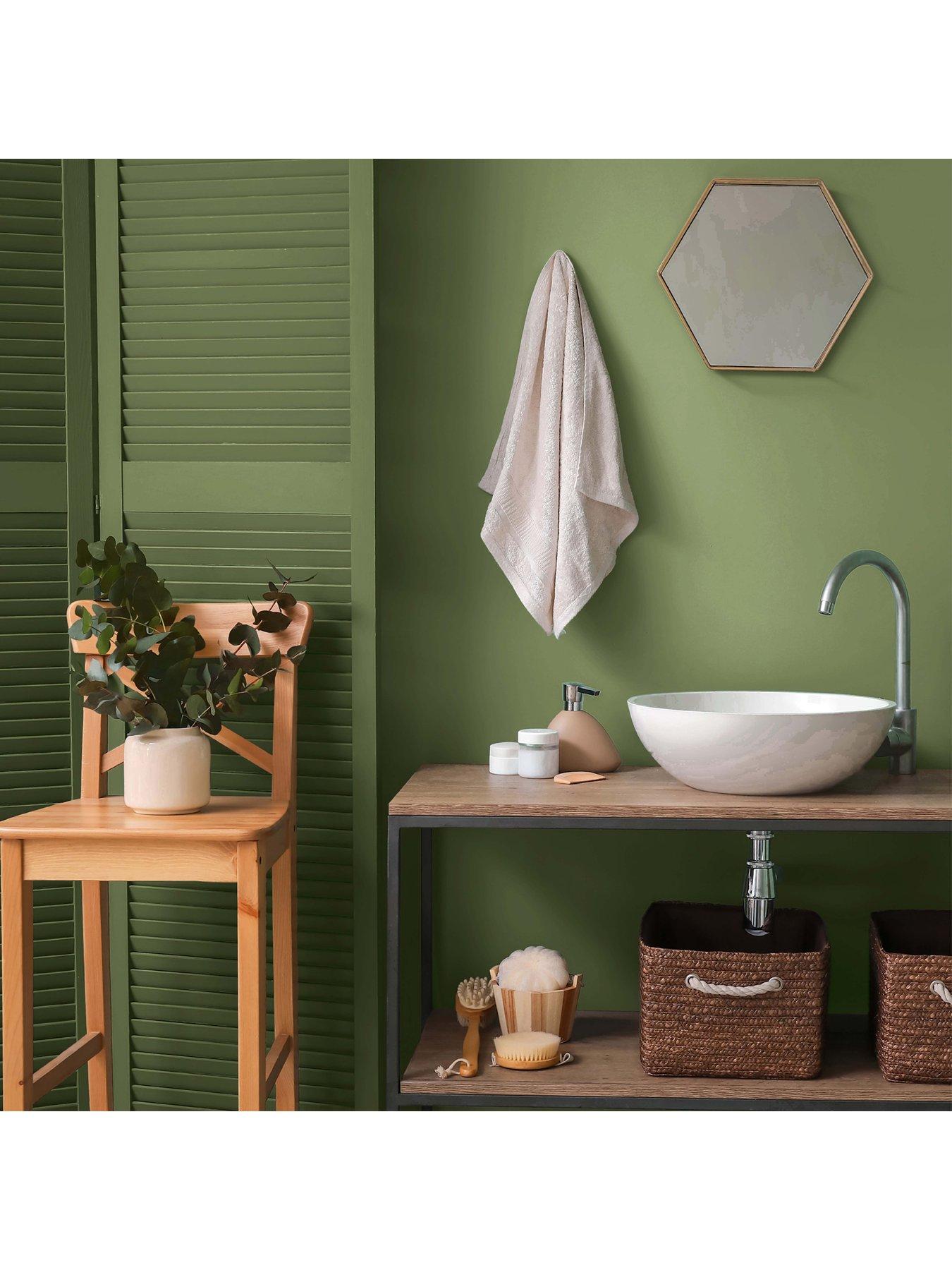 RustOleum Bathroom Wall Paint in All Green 2.5litre tin