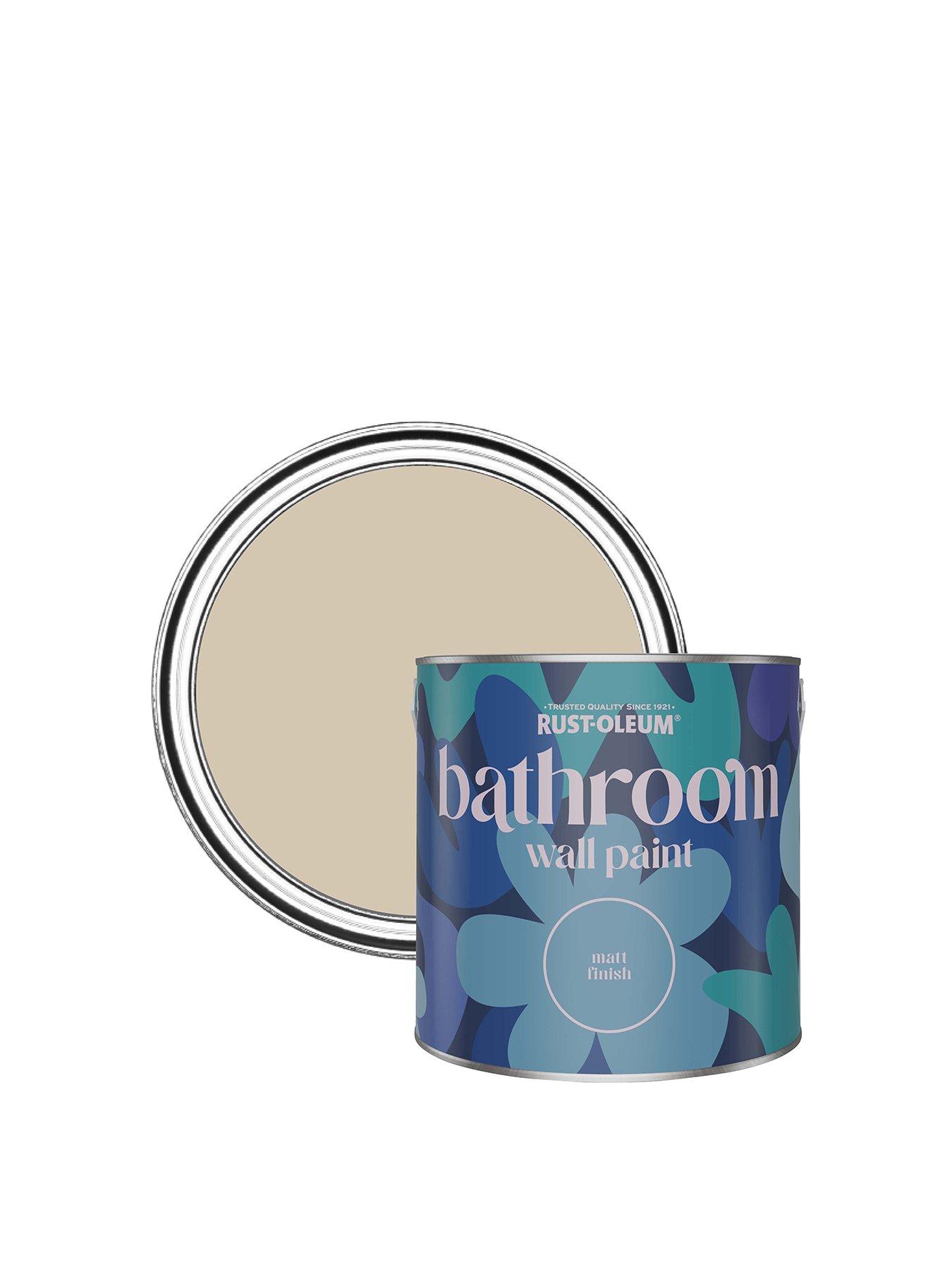 Rust-Oleum Bathroom Wall Paint in Butterscotch – 2.5-litre tin ...