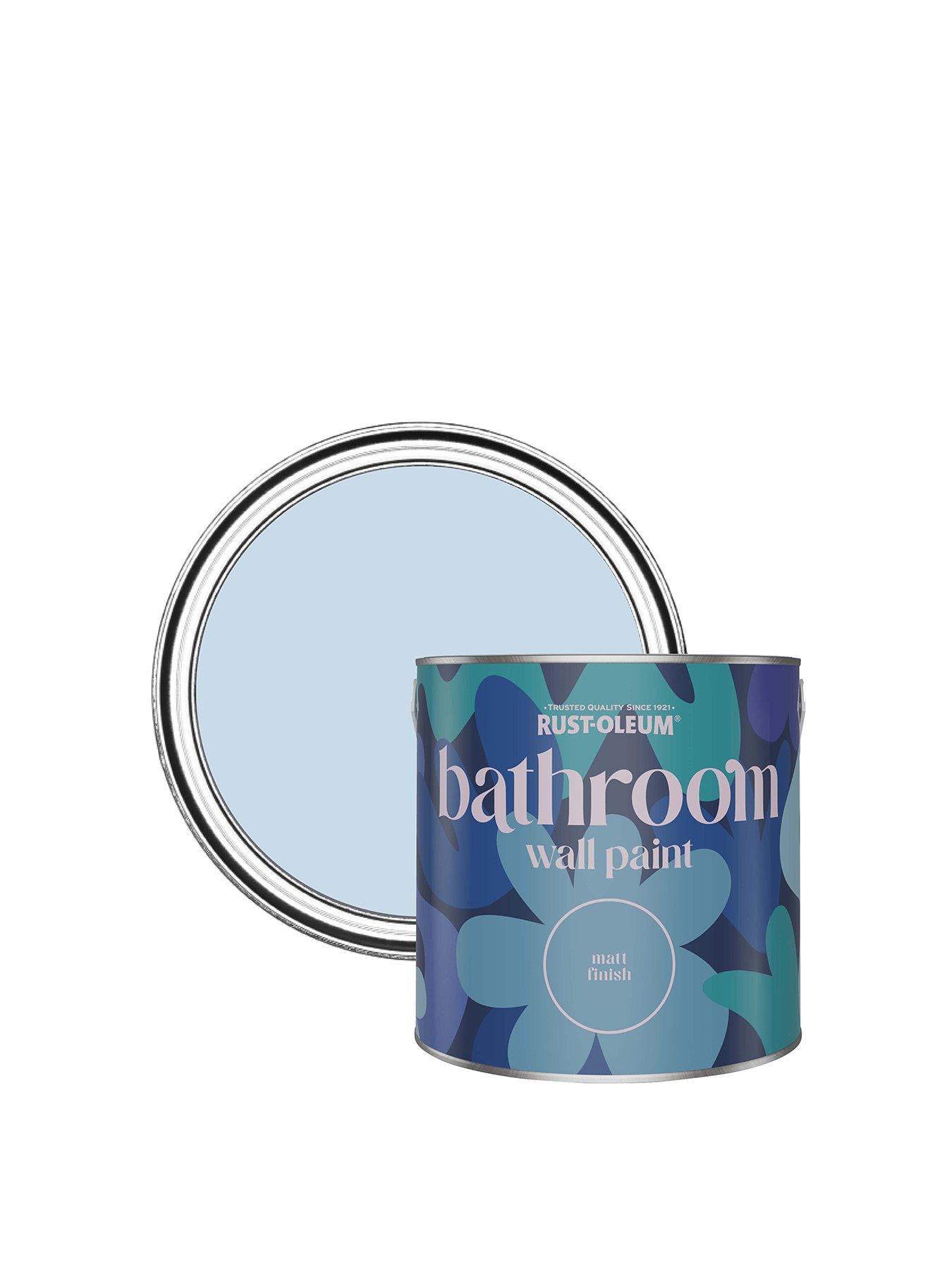 Image 1 of 4 of Rust-Oleum Bathroom Wall Paint in Blue Sky &ndash; 2.5-litre tin