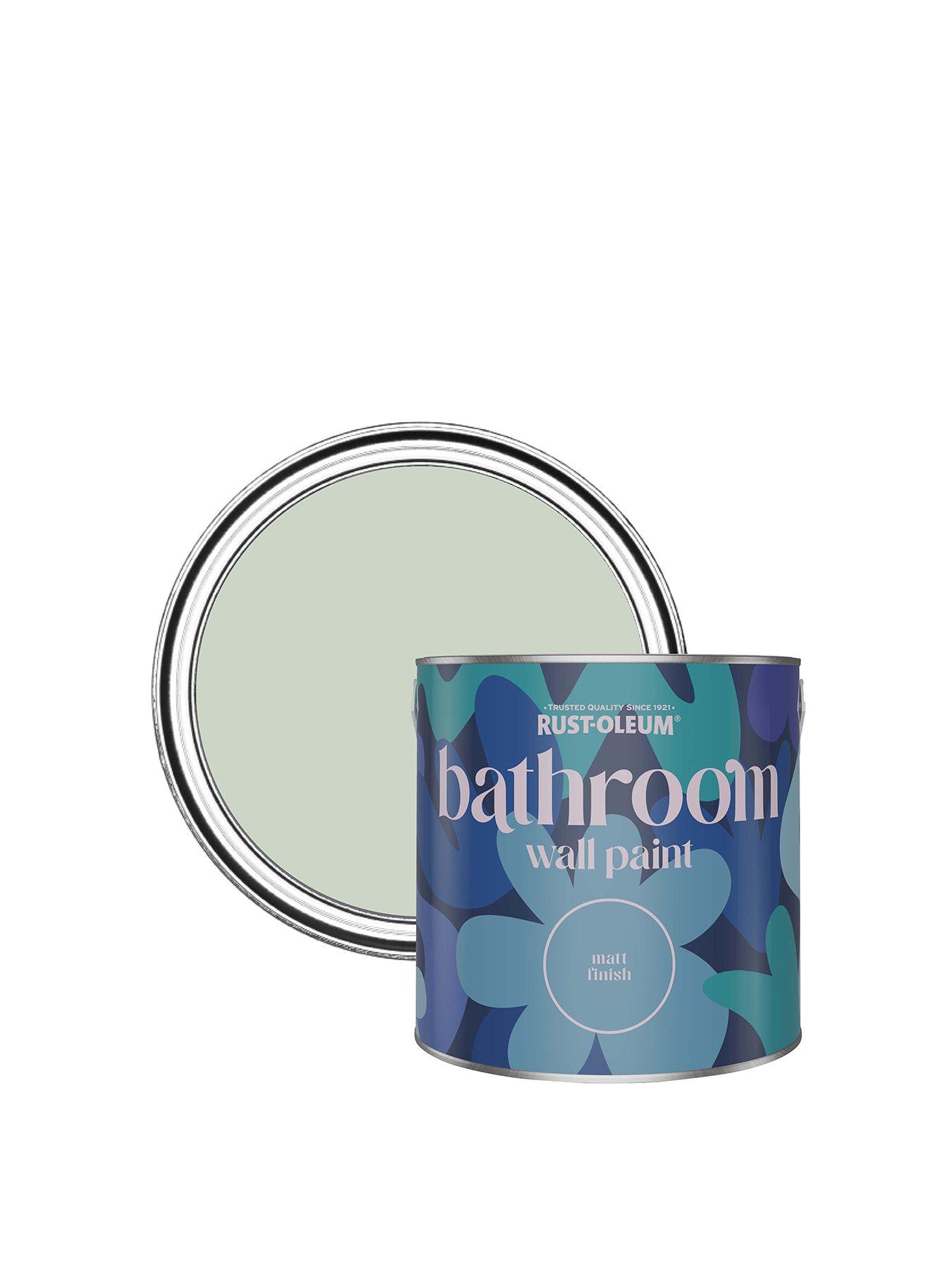Image 1 of 4 of Rust-Oleum Bathroom Wall Paint in Laurel Green &ndash; 2.5-litre tin
