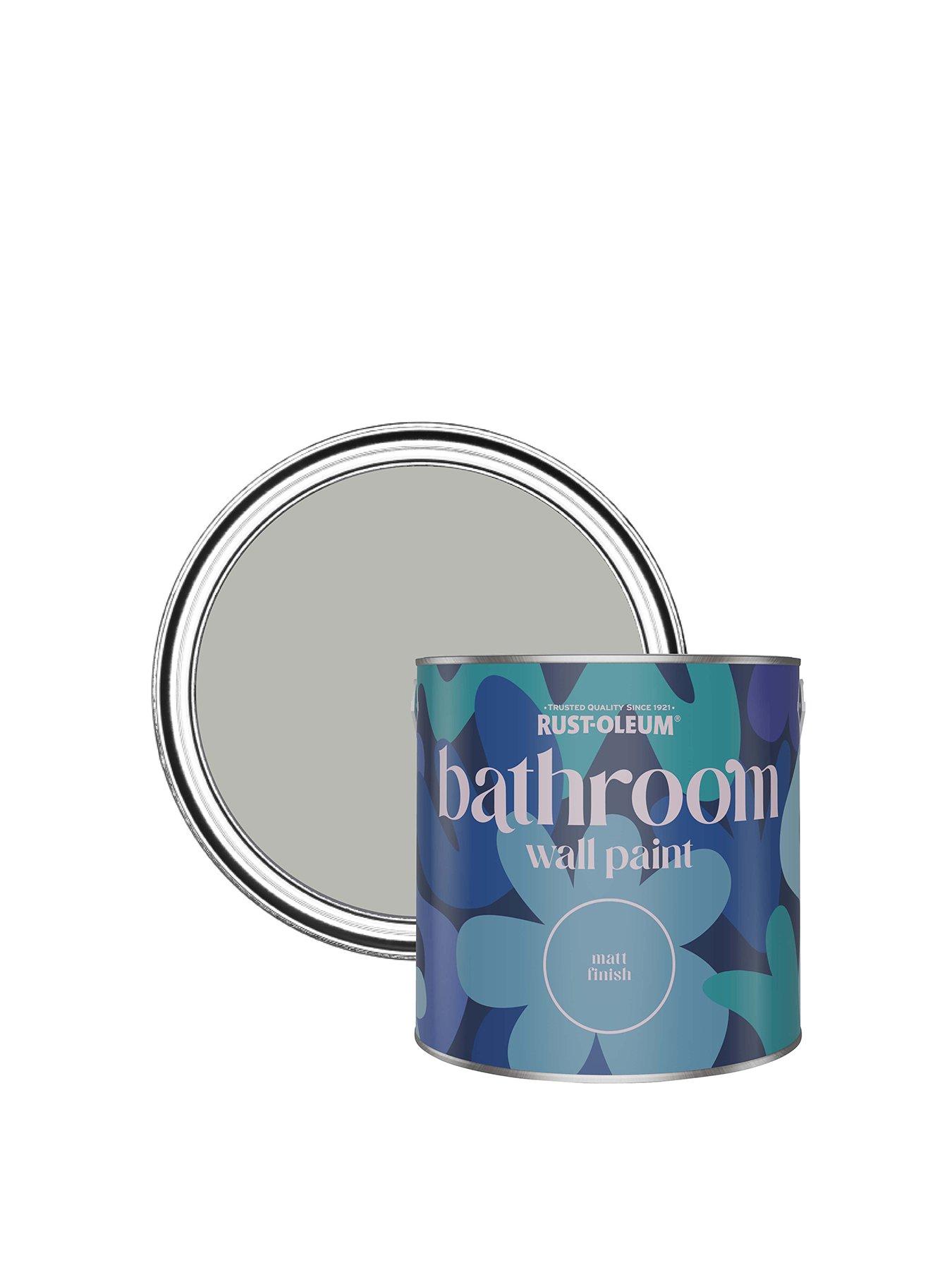 Rust-Oleum Bathroom Wall Paint in Grey Tree – 2.5-litre tin