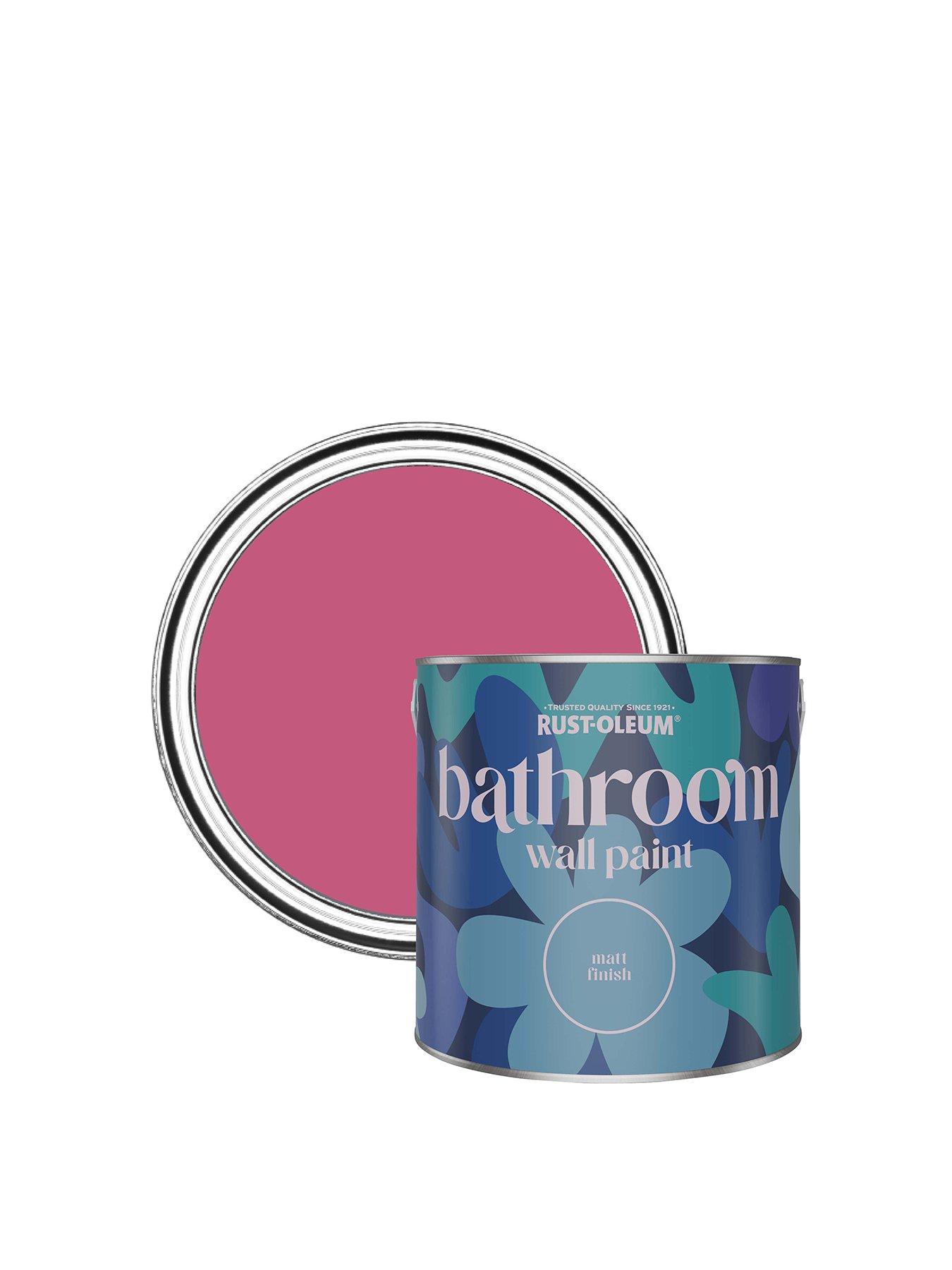undefined Bathroom Wall Paint in Raspberry Ripple – 2.5-litre tin