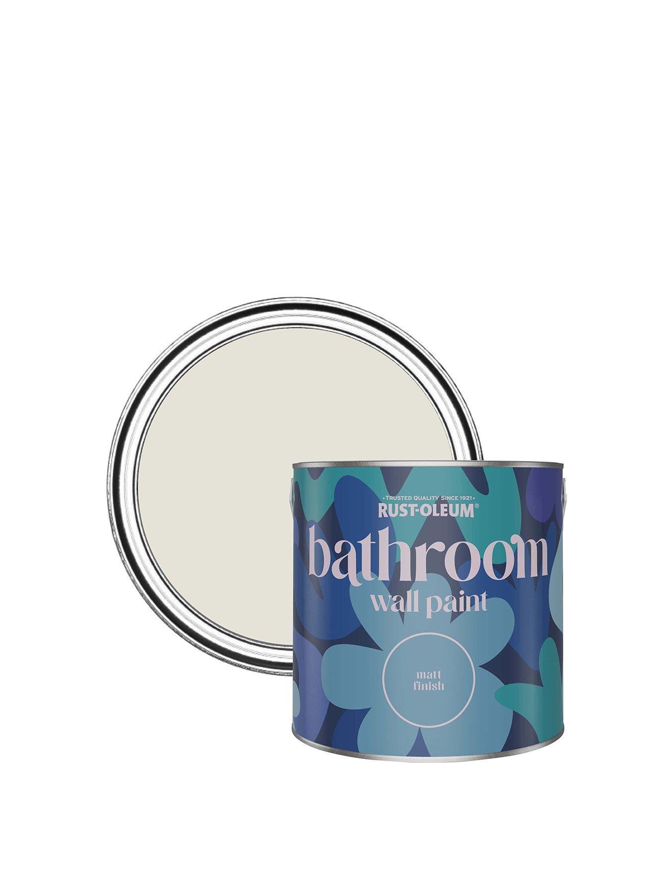 RustOleum Bathroom Wall Paint Portland Stone 2.5l