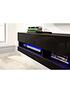  image of gfw-galicia-150-cm-floating-wall-tv-unit-with-led-lights-fits-up-to-65-inch-tv--nbspblack