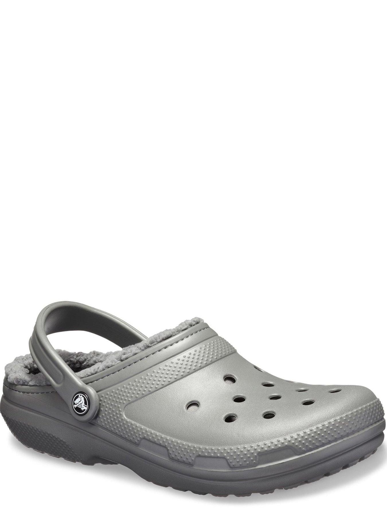 Light grey clearance crocs