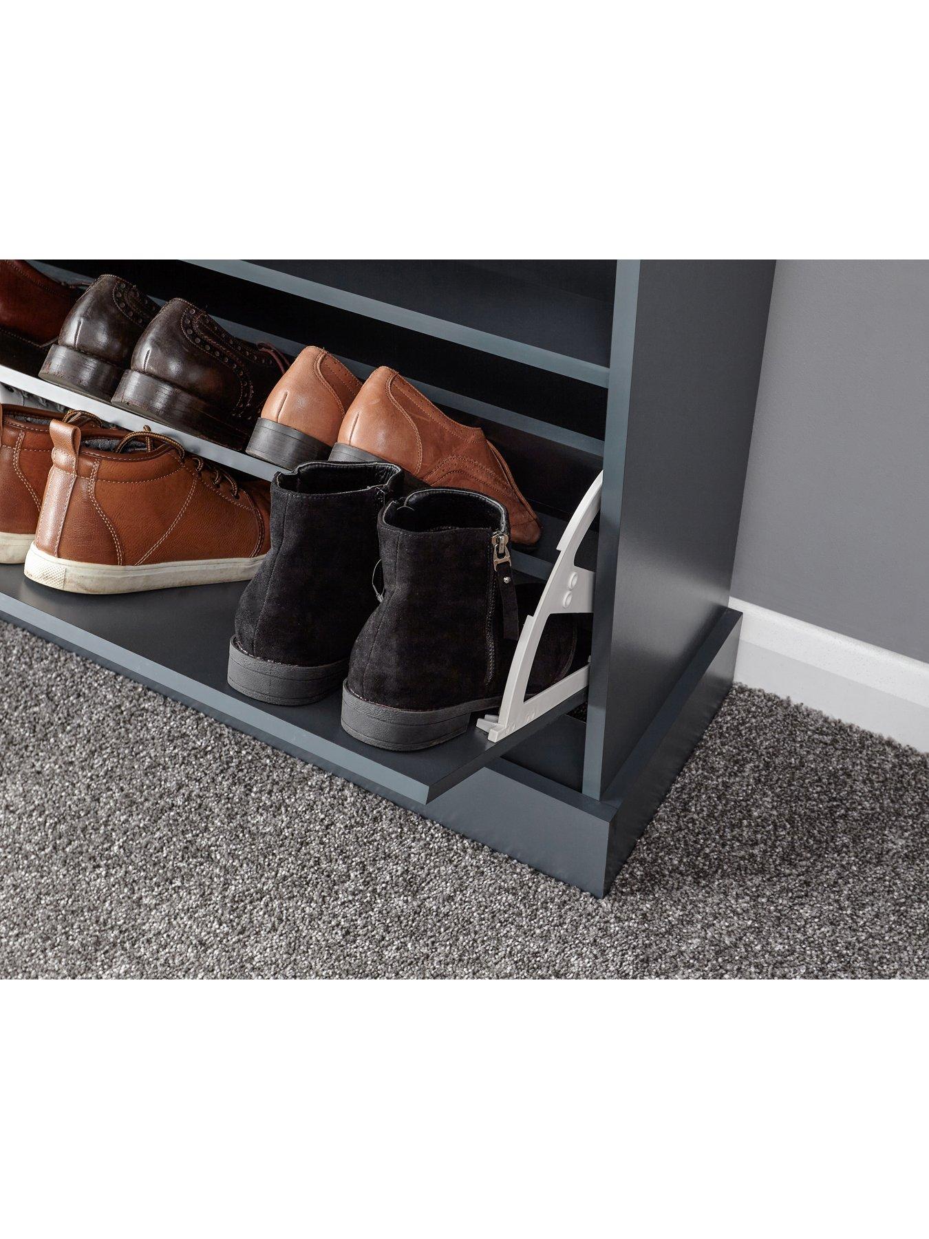 Image 6 of 6 of GFW Kendal Deluxe Shoe Cabinet - Blue