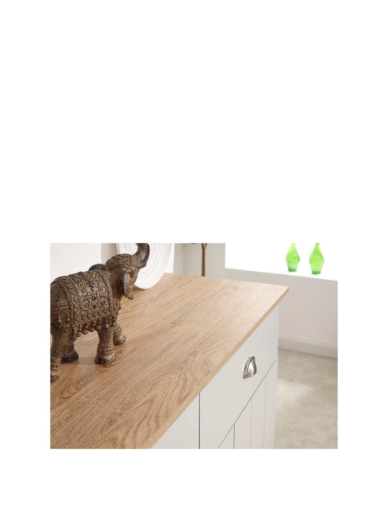 Image 3 of 6 of GFW Kendal Large Sideboard - Grey