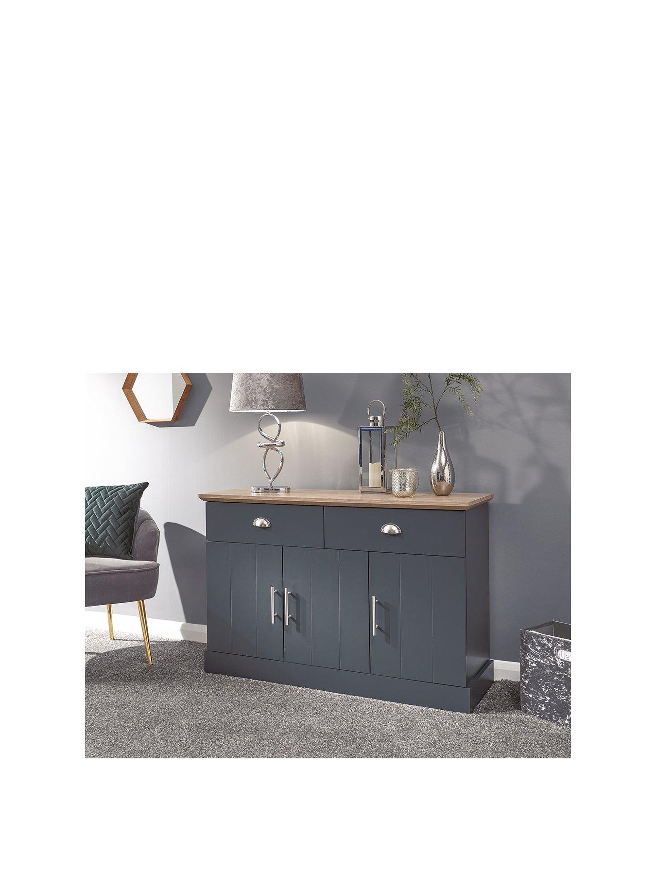 GFW Kendal Large Sideboard - Blue