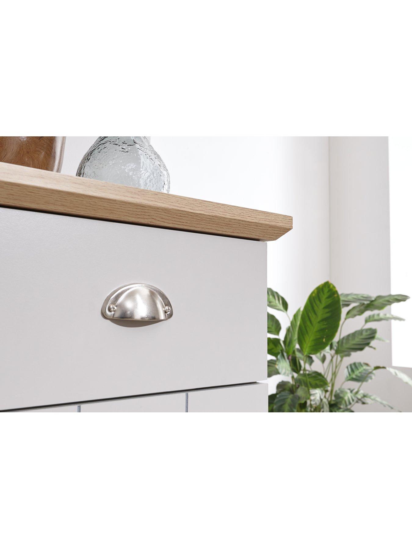 Image 6 of 6 of GFW Kendal Compact Sideboard - Grey