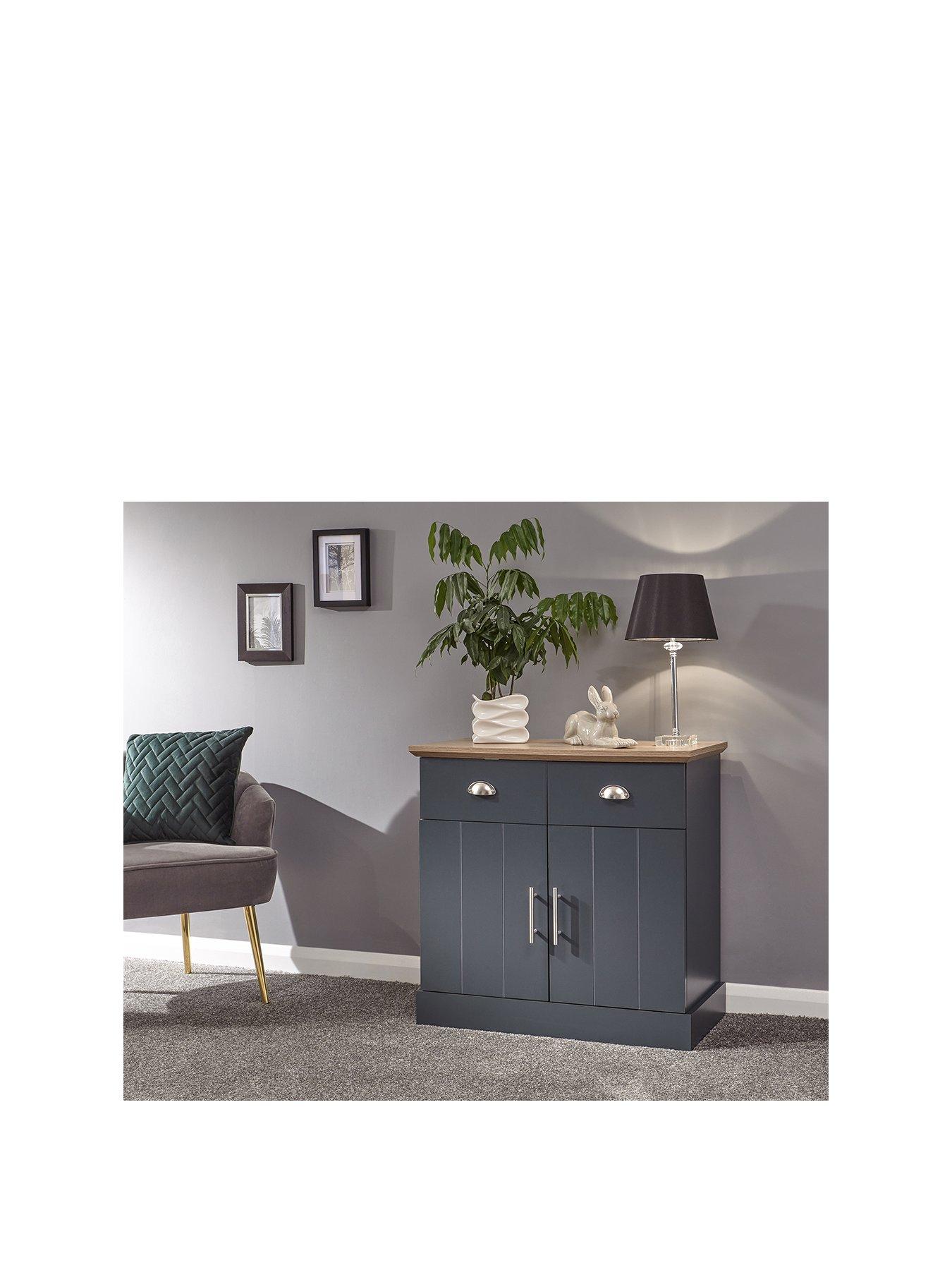 front image of gfw-kendal-compact-sideboard-blue