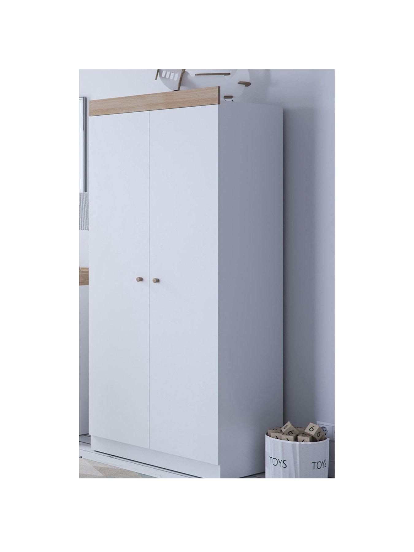 front image of little-acorns-burlington-double-wardrobe