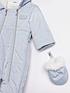  image of river-island-baby-baby-boys-snowsuit-blue