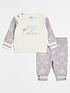  image of river-island-baby-baby-mamas-cutie-knitted-jog-set-grey