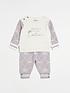  image of river-island-baby-baby-mamas-cutie-knitted-jog-set-grey