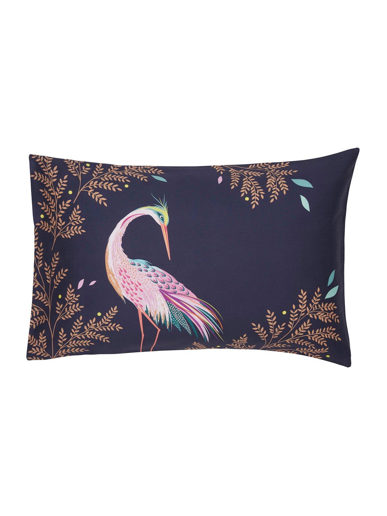  image of sara-miller-dancing-cranes-100-cotton-duvet-cover-set