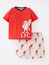  image of liverpool-fc-liverpool-football-club-short-pyjamas-red