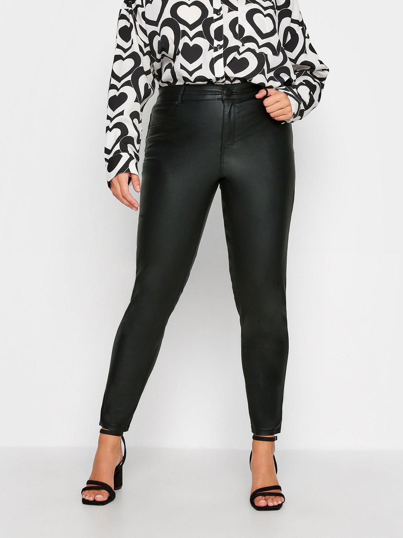 image of yours-coated-ava-trouser-black