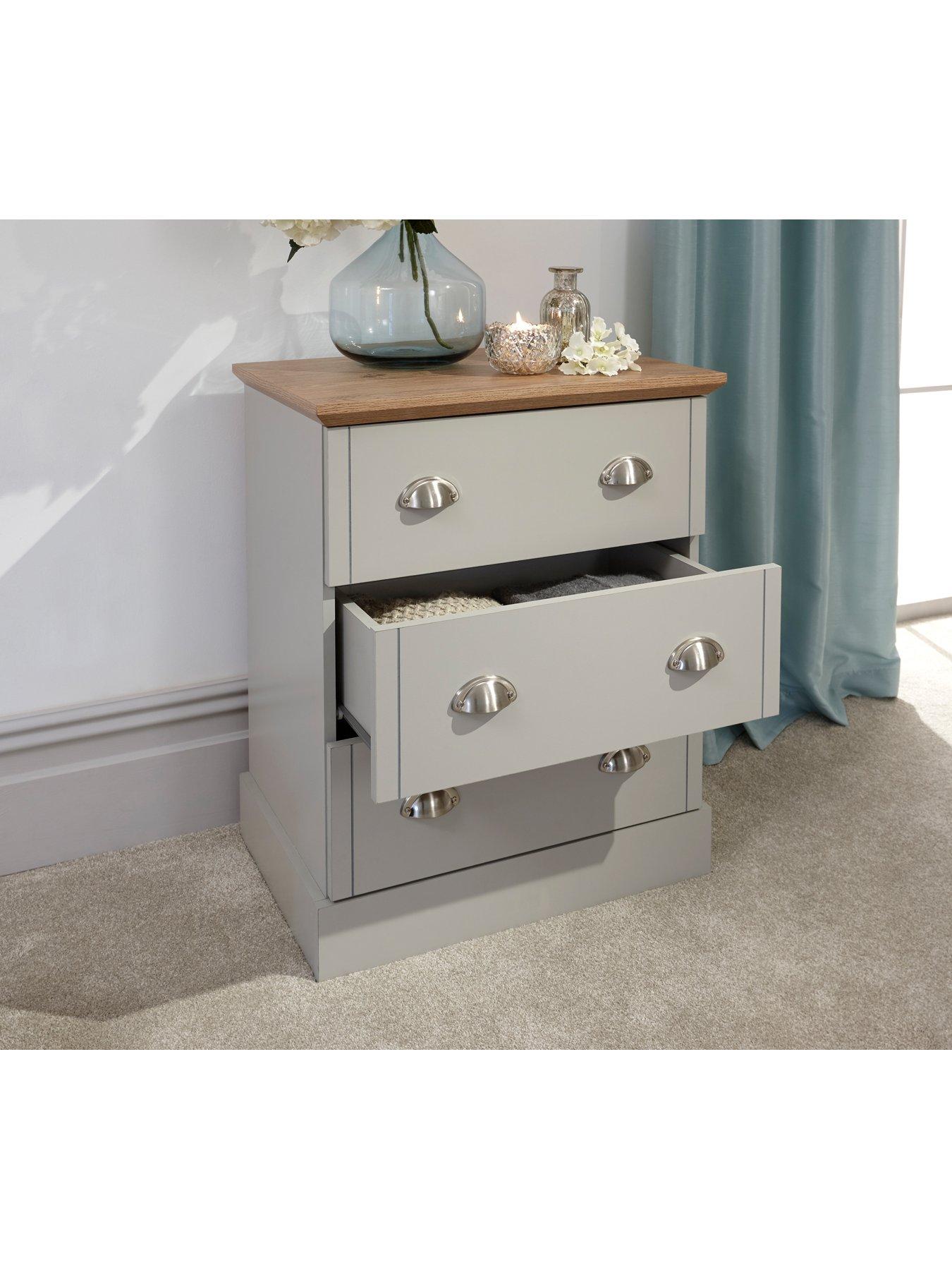  image of gfw-kendalnbsp3-drawer-chest-grey
