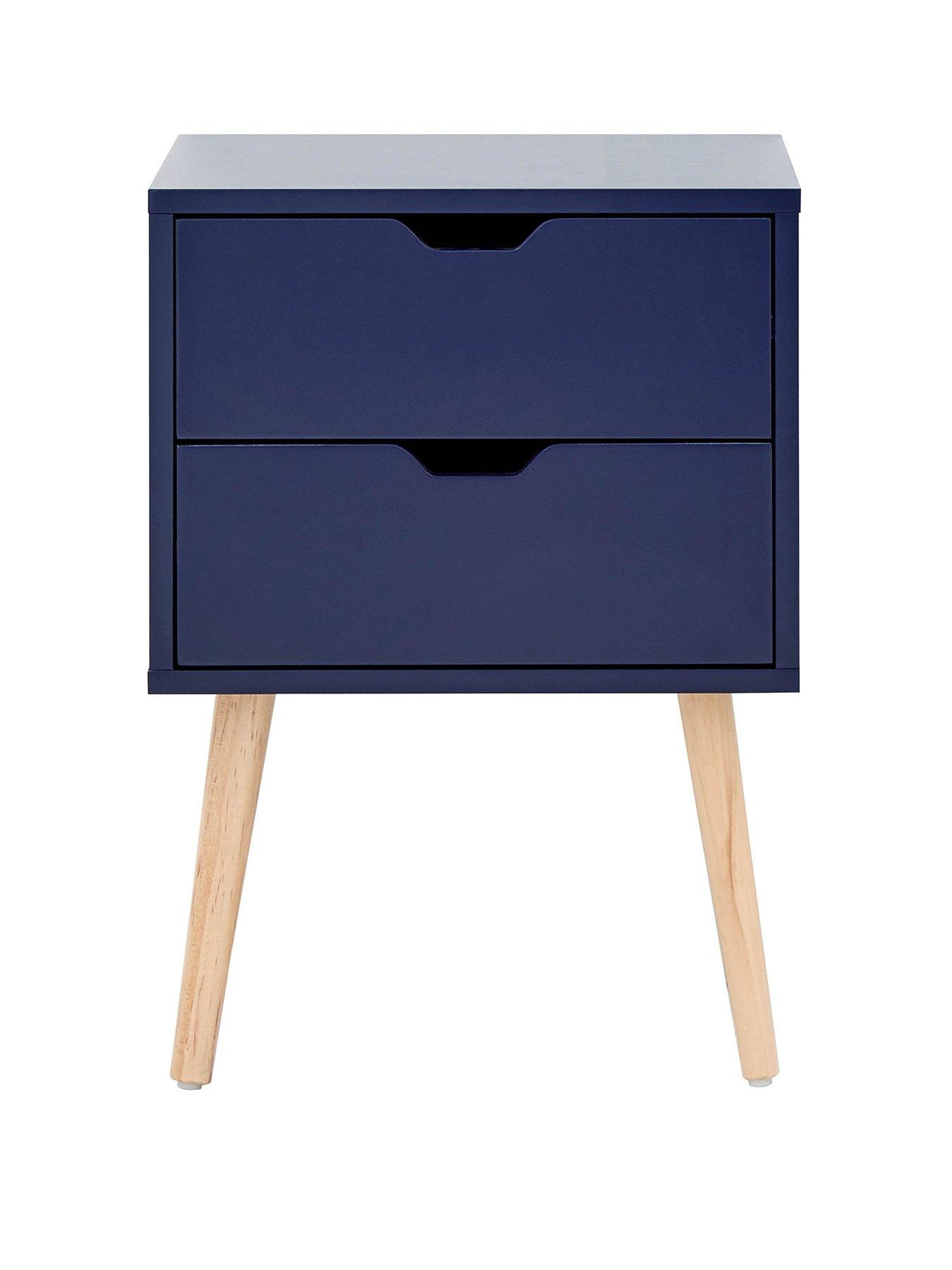 GFW Nyborg Single 2 Drawer Bedside