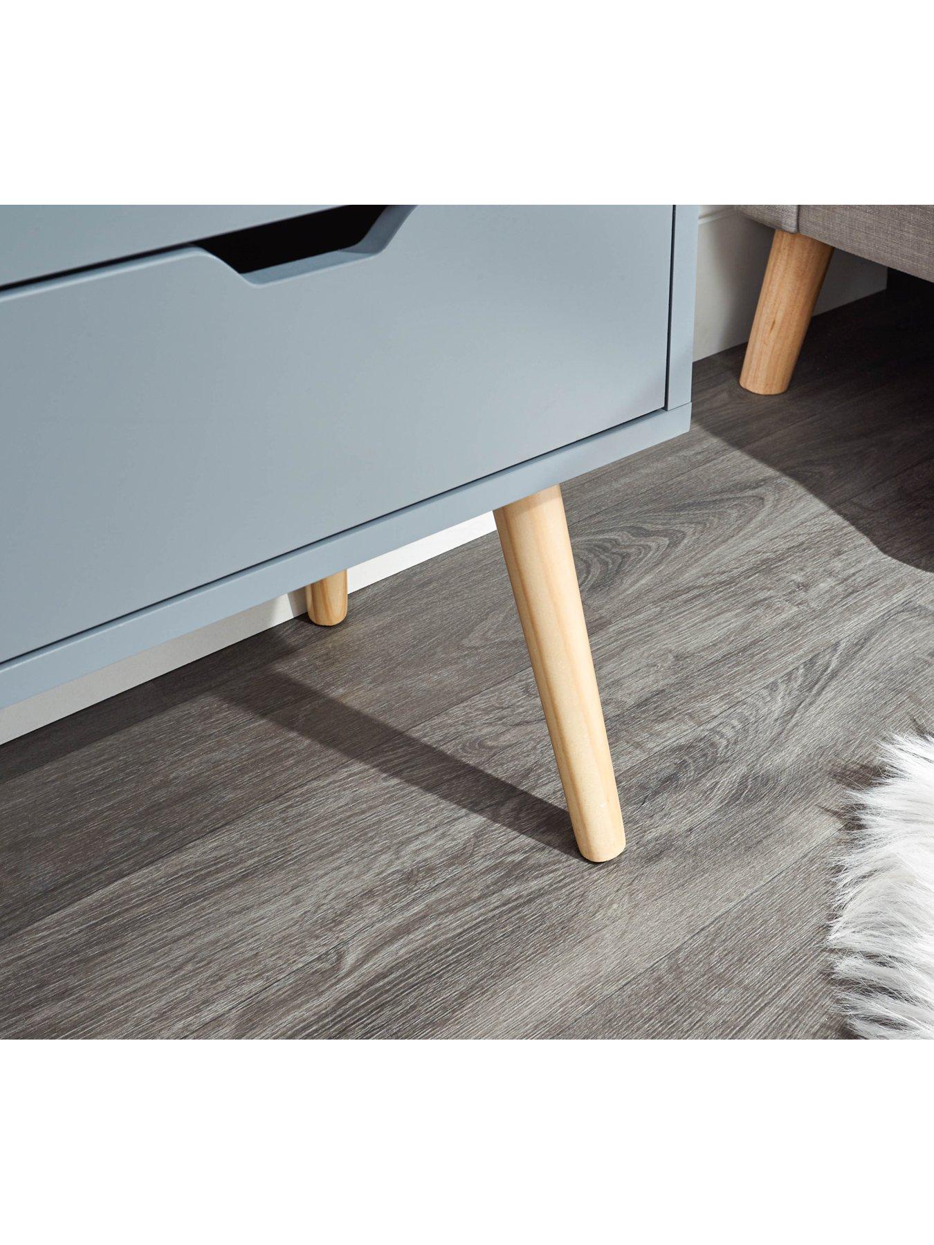 Image 5 of 5 of GFW Nyborg Single 2 Drawer Bedside