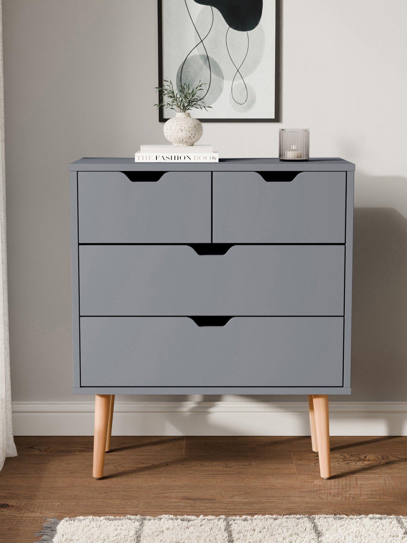 GFW Nyborg 2+2 Drawer Chest