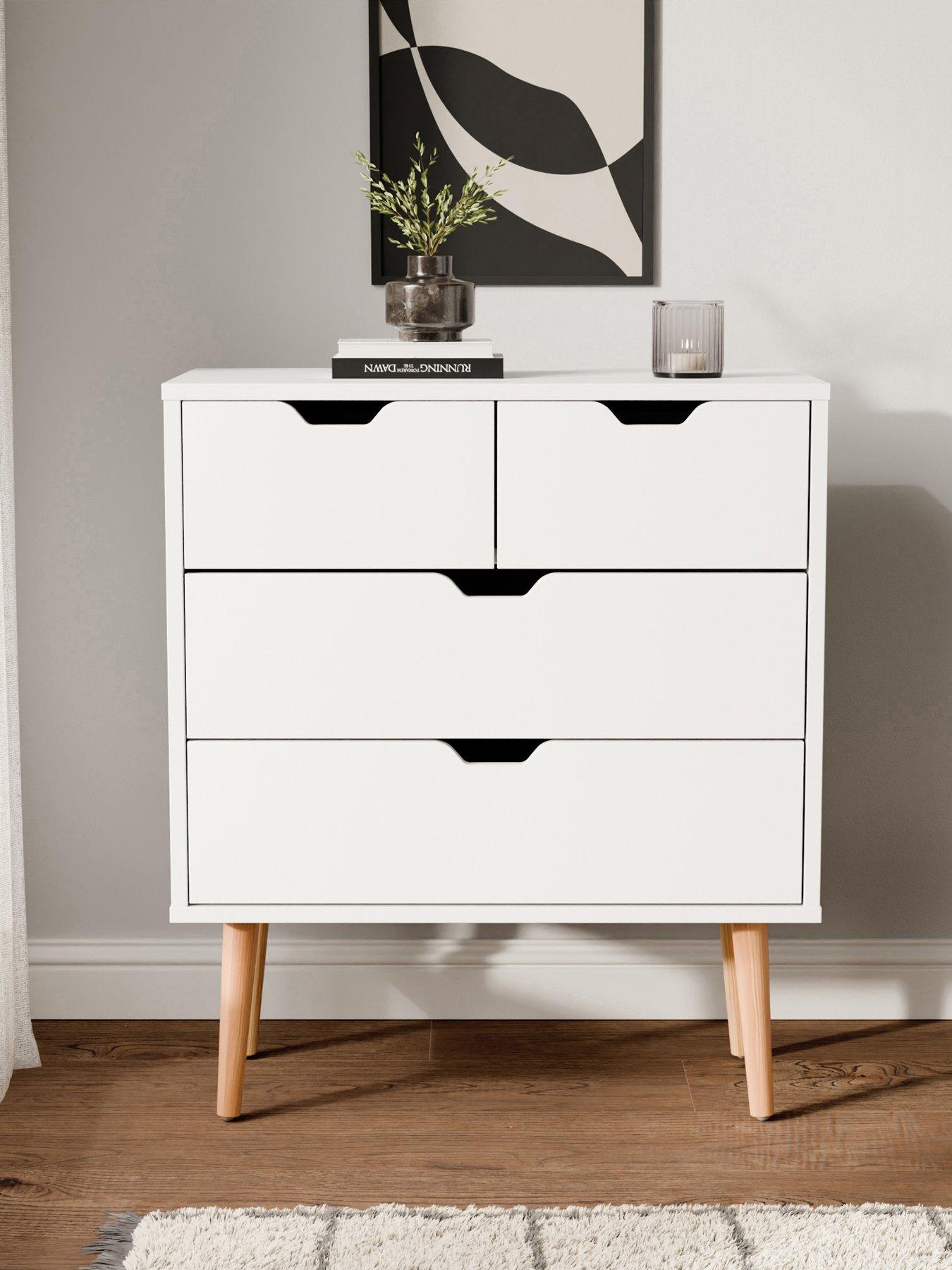 GFW Nyborg 2+2 Drawer Chest