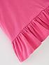  image of mini-v-by-very-girls-short-sleevenbsppeplum-t-shirt-pink