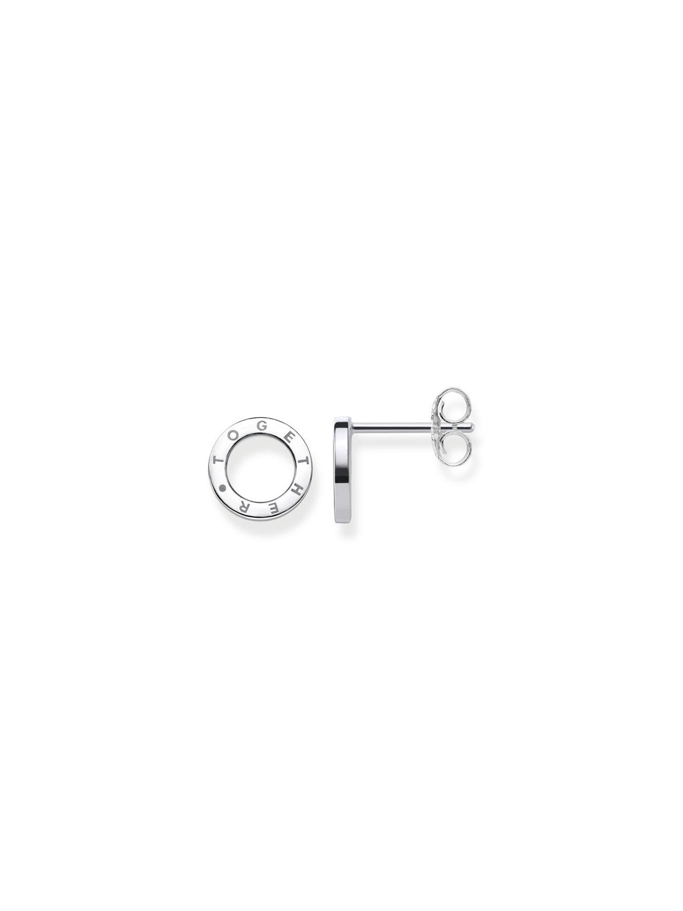  image of thomas-sabo-together-circles-ear-studs