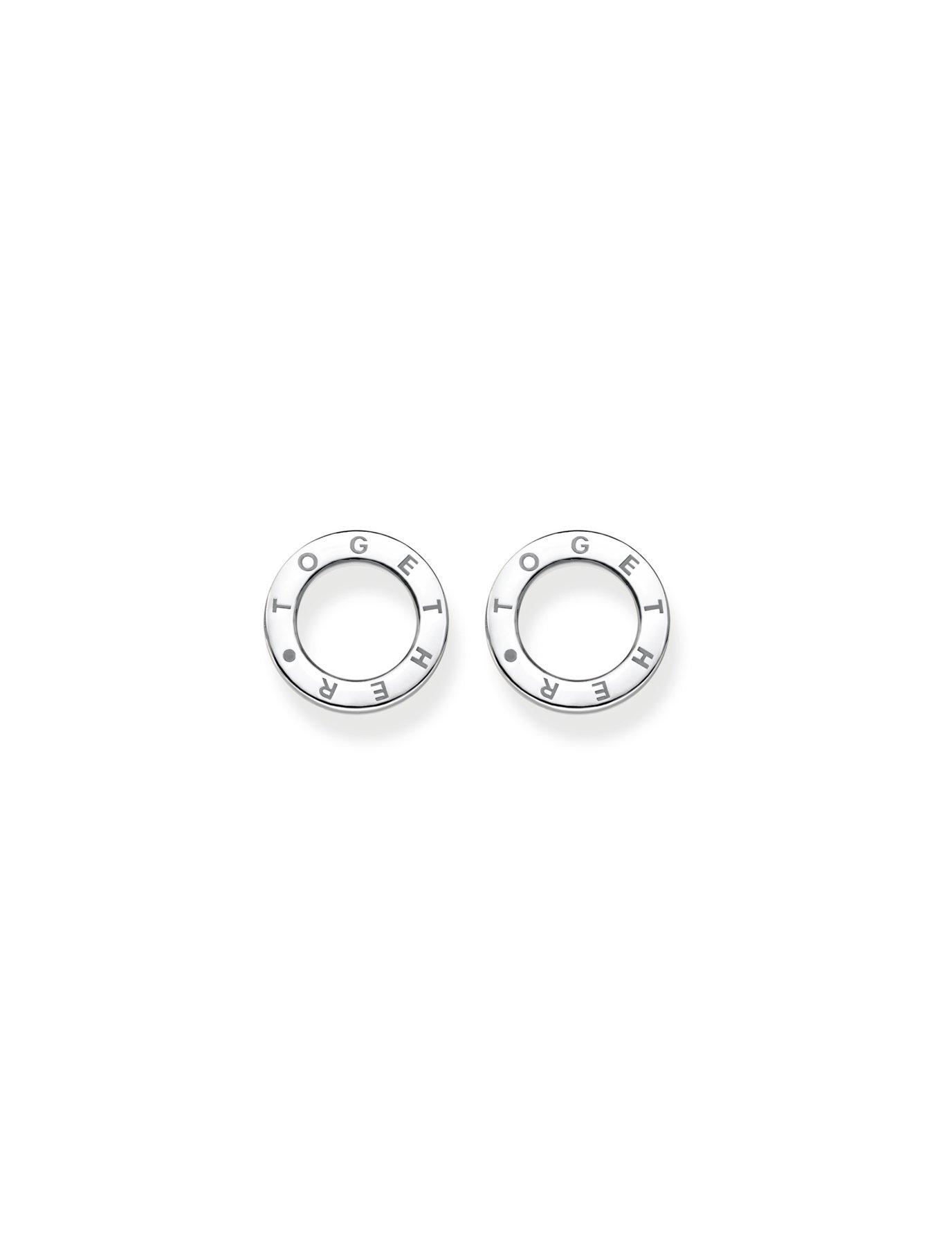  image of thomas-sabo-together-circles-ear-studs