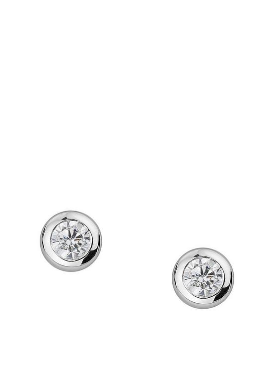 front image of created-brilliance-alexis-created-brilliance-9ct-gold-020ct-diamond-solitaire-stud-earrings