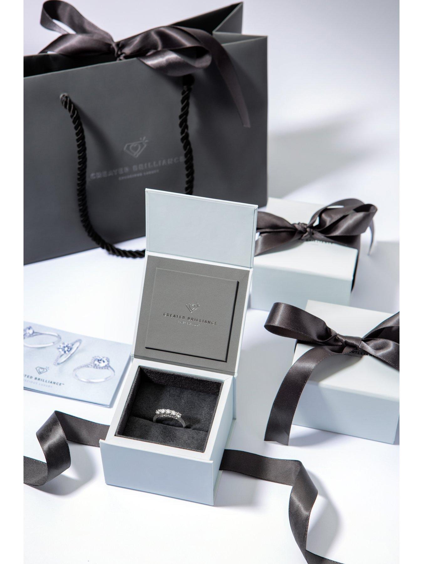  image of created-brilliance-elsie-created-brilliance-9ct-white-gold-050ct-lab-grown-diamond-ring